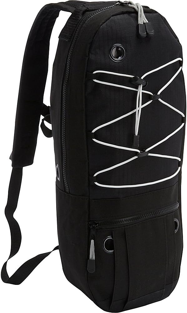 Cramer Decker Medical Oxygen Cylinder Backpack (MD Size Cylinder) (Black)