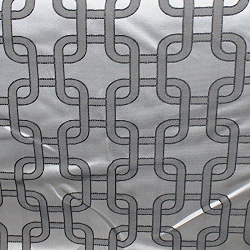 Polyester Jacquard Upholstery Drapery Tablecloth Fabric by the yard 55" wide ROL ebony