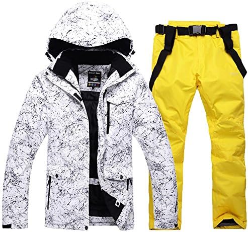 HOTIAN Mens Ski Jackets Waterproof Snowsuits Insulated Outdoor Winter Coats …