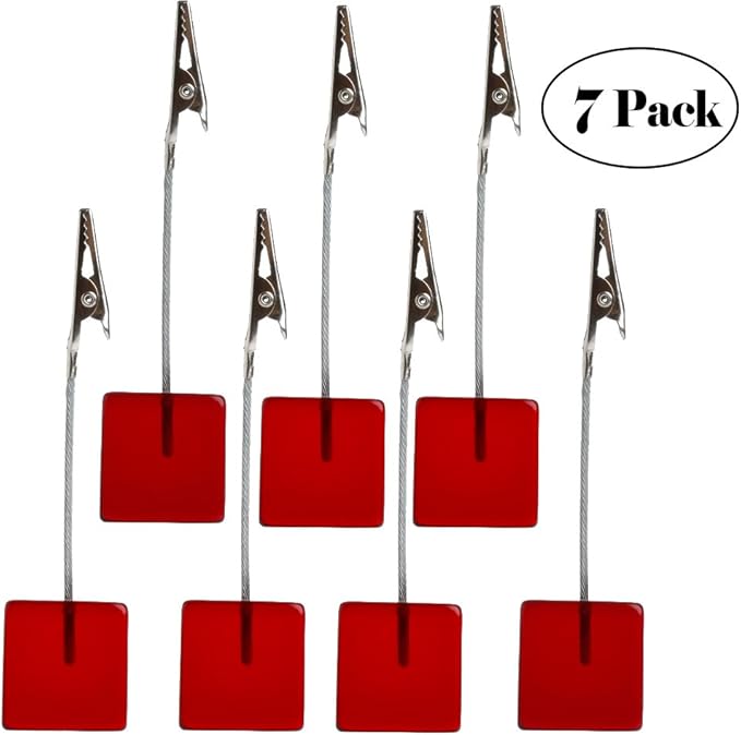 SAIKA Memo Clip Holder Stand Picture Card Note Clip Stand