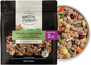 Freshpet, Dog Food Homestyle Creations Chicken Turkey Recipe, 32 Ounce