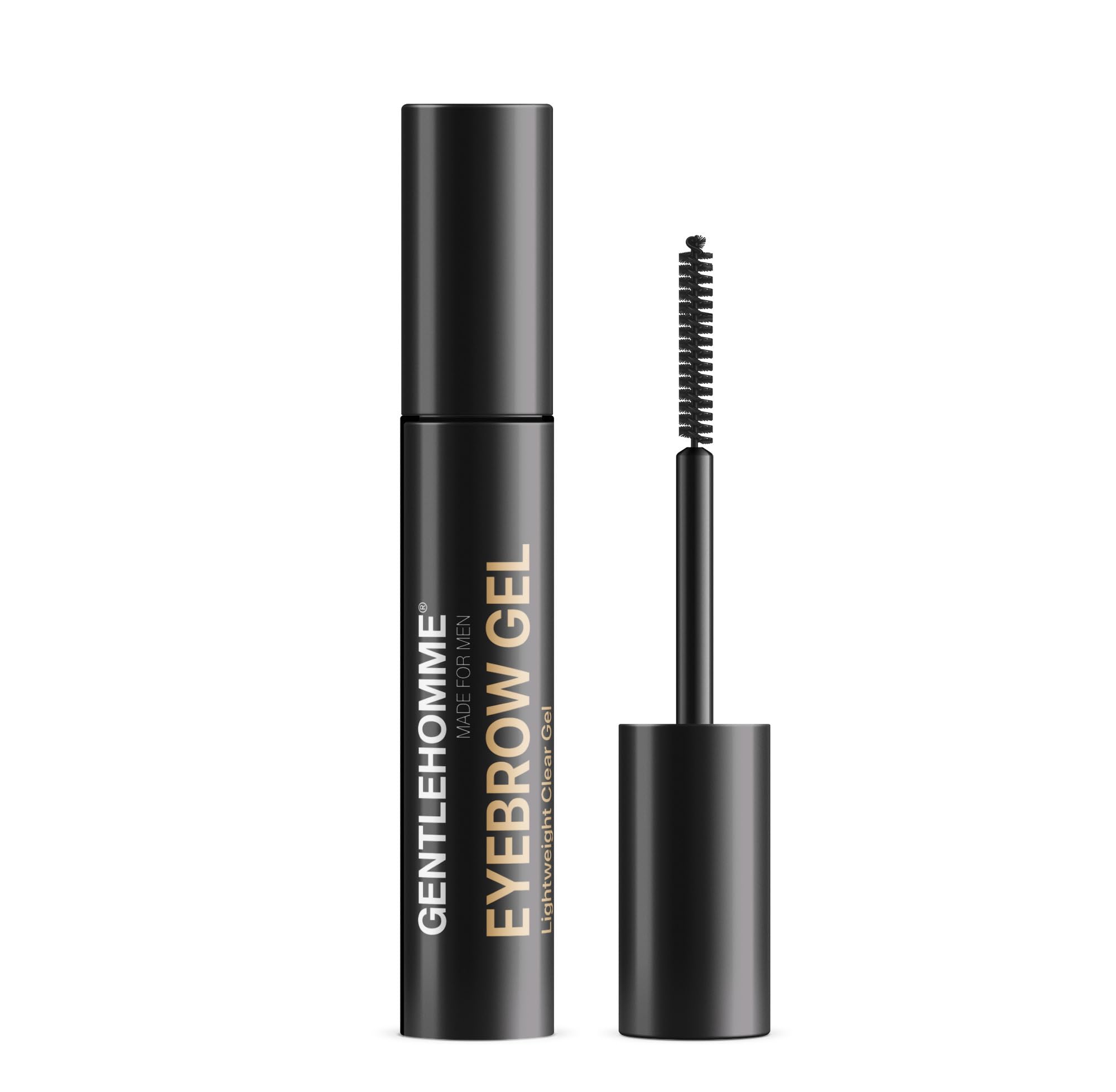 Photo 1 of Gentlehomme Mens Eyebrow Gel - Clear Brow Setting Gel for Men, Hold and Setting Gel with Spiral Brush to Keep Eyebrows and Beard In Place, Eyebrow Serum Enhancer Gel, Durable and Long Lasting