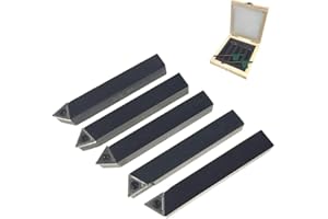 Anytime Tools 5 Piece 3/8" Mini Lathe Indexable Carbide Insert Tool Bit Set