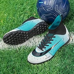 Men's Soccer Boots Turf Hightop TF Football Shoes