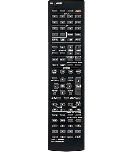 Amazon.com: Yamaha RAV540 Audio/Video Receiver Remote Control for
