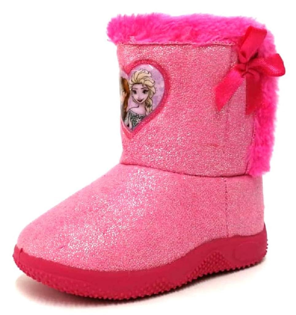 S18474 Rosa Stivaletti Bimba Art ARNETTA Disney Frozen Pantofole Scarpe  urban-earth.co.uk