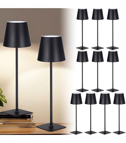 KDG Modern Cordless Small Table Lamps, Portable LED Dimmable Desk Lamp, 5000mAh - View #11