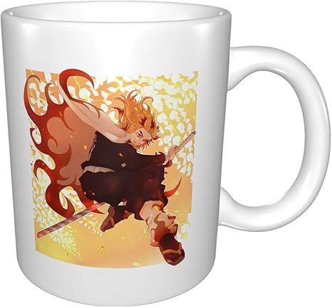 Amazon 煉獄杏寿郎 マグカップ パターン コーヒーカップ お茶カップ ビッグマグ 330cc 陶器 おしゃれコップ おもしろ かわいい 景品 マグ 贈答品 男性 女性 贈り物 人気ギフ 子ども用コップ オンライン通販