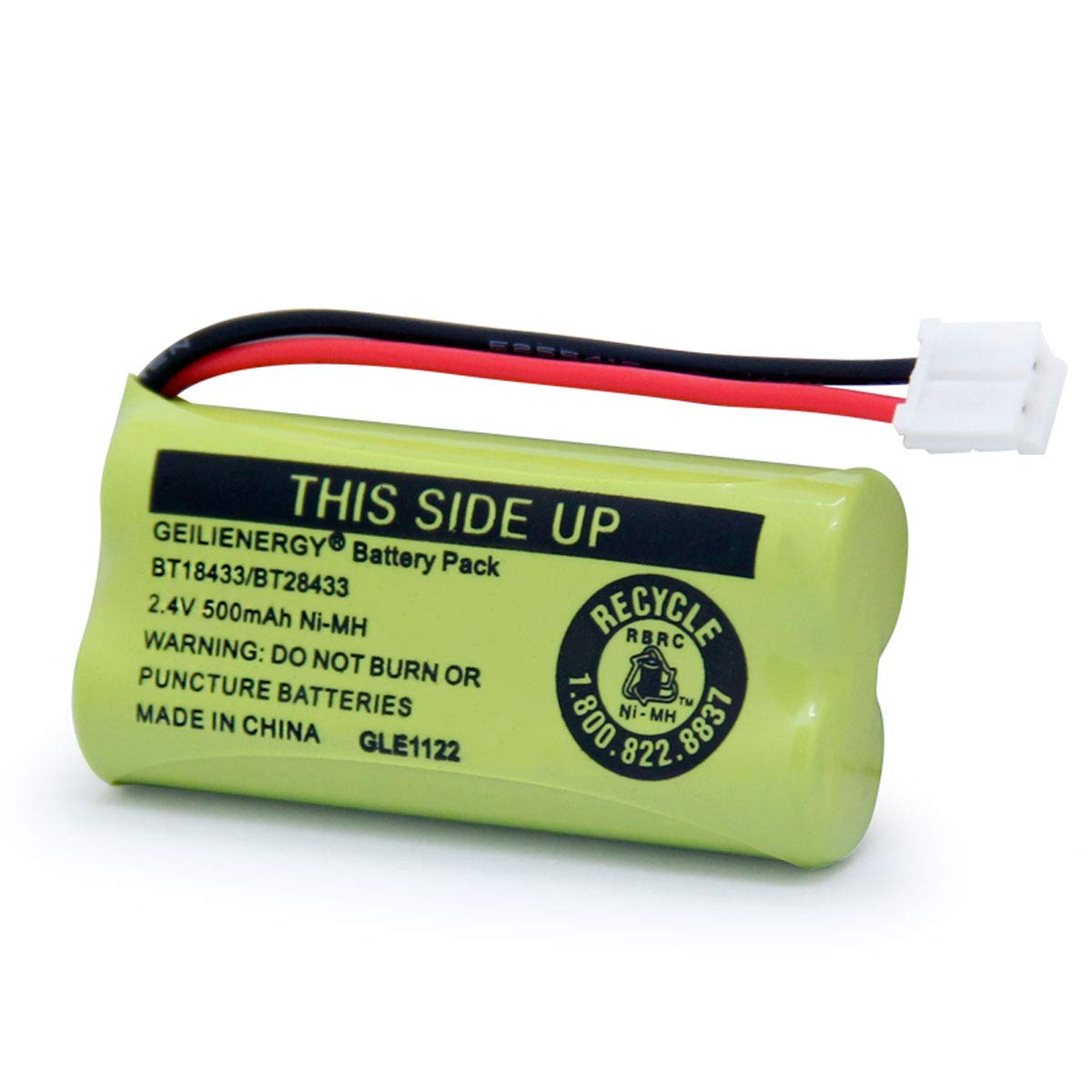 GEILIENERGY BT18433 BT28433 BT184342 BT284342 BT183348 BT283348 BT-1011 Replacement Battery Compatible for Phone CS6209 CS6219 CS6229 DS6151 89-1330-01-00 CPH-515D(Pack of 3)