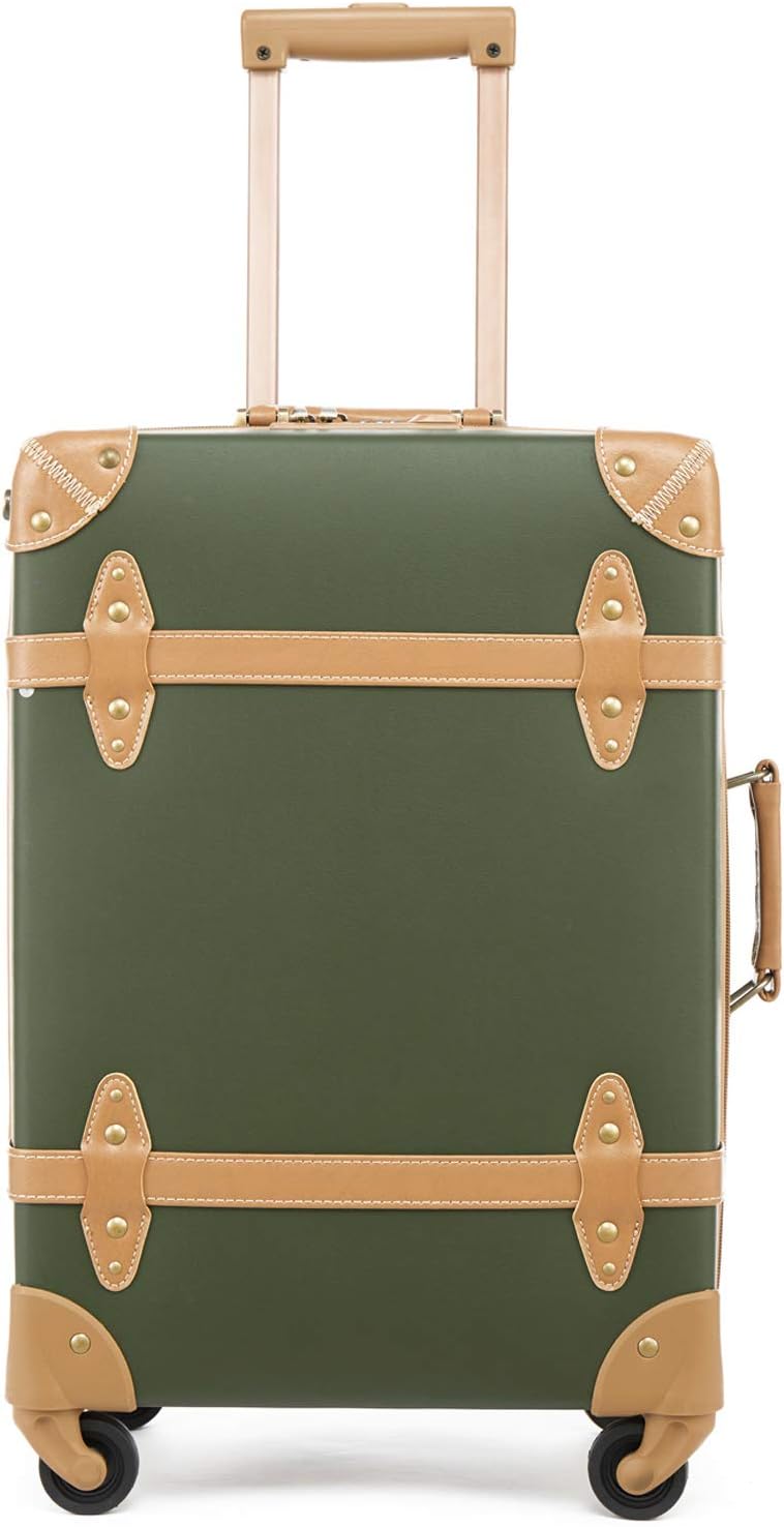 vintage looking luggage