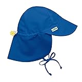 i Play. Toddler Flap Sun Protection Swim Hat, Royal