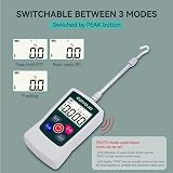 GOYOJO Digital Force Gauge 500N Push Pull Meter Tension Compression Units N kg view 3