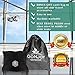GoNjoy Pillow - Scientifically Proven Super Soft Neck Support Travel Pillow - Machine Washable Black