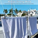 Coideal Beach Towel Clips 10 Pack Large Stainless Steel Clips Heavy Duty view 2