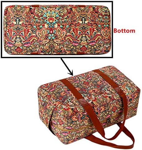 BAOSHA HB-32 Canvas Travel Duffel Bag Weekender Overnight Bag Carry on Oversized for Ladies Women (Colour) 6 BAOSHA HB-32 Canvas Travel Duffel Bag Weekender Overnight Bag Carry on Oversized for Ladies Women (Colour)