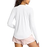 Soothfeel Lightweight Long Sleeve Workout Tops for Women Gym Running Athletic UPF 50+ Sun Shirts Tees Moisture Wicking