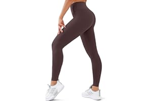 SUNCLOVE High Waisted Leggings for Women Tummy Control Buttery Soft Yoga Pants Womens Gym Workout Running Leggings
