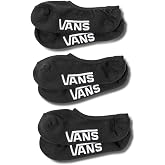 Vans Unisex Adult Classic No Show Socks (3 &amp; 6-Pack) | Extra Low Cut, Soft &amp; Stretchy Fabric, Everyday Sock for Low-Top Shoes