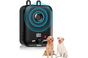 COPRISIN Anti Barking Devices, Auto Dog Barking Control Devices with 3 Modes, Rechargeable Ultrasonic Dog Bark Box Dog Barking Deterrent Devices, Effective Stop Barking Dog Devices for Indoor & Outdoor Dogs 9