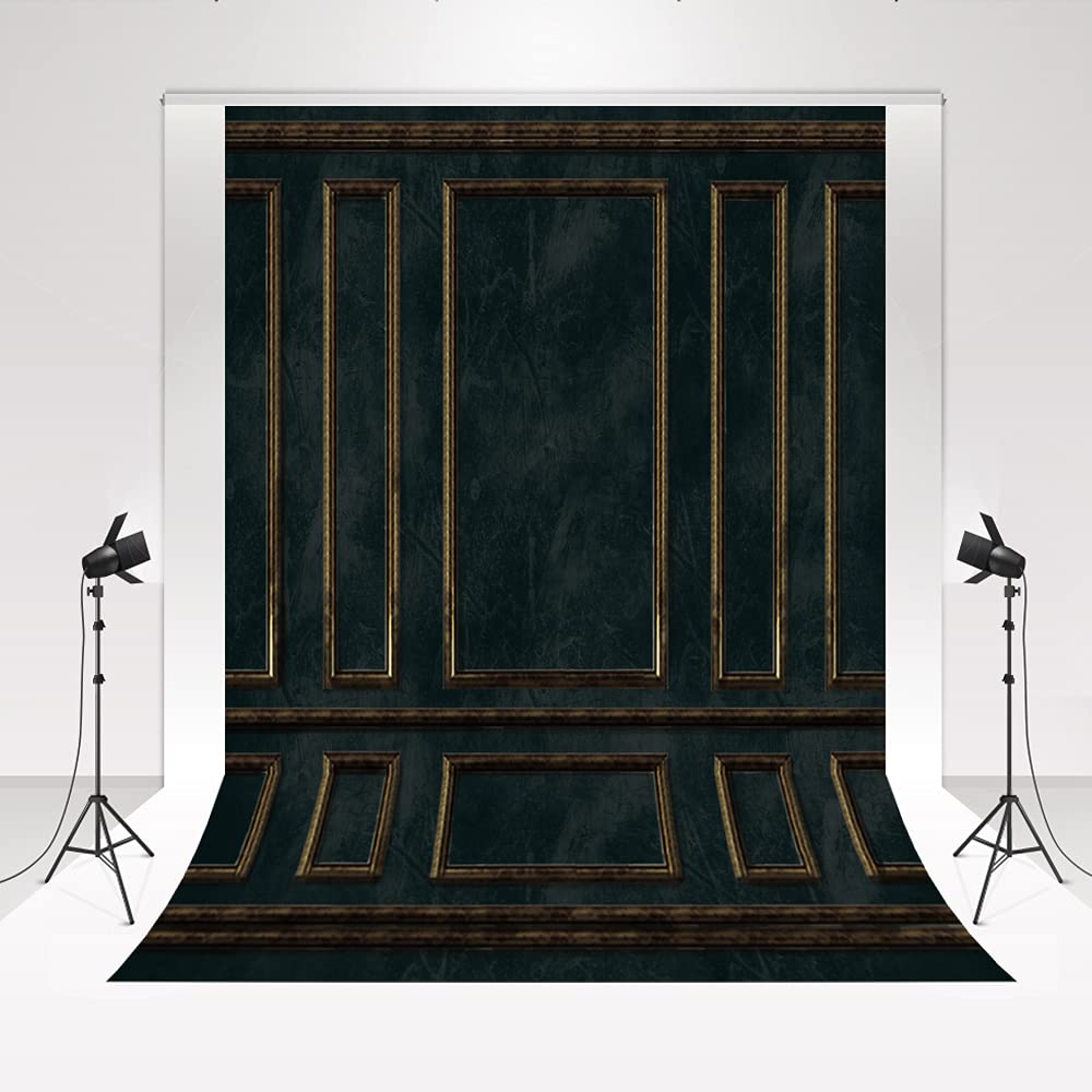 Kate Dark Backdrops Wall Vintage Photography Background 5x7ft/1.5x2.2m Home Party Decoration Backdrops