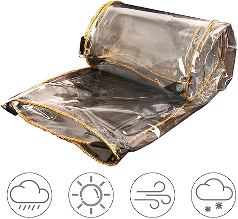 Amazon Co Jp 防水シート 透明カーテン ポリ塩化ビニール 0 35mm 厚さ 屋外用家具カバー 天幕 屋外庭 屋根 温室 屋上 緑化 菜園 畑 農作業 防風 防雨 高透明度 耐久性 公共施設用 レジ用 家庭用 ガーデン屋外用 ホーム キッチン