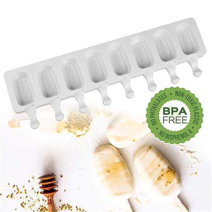 Compra DUBENS - Molde para Helado (Forma Redonda, Silicona, con ...