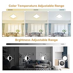 Tealight 12 inch Dimmable LED Flush Mount Ceiling