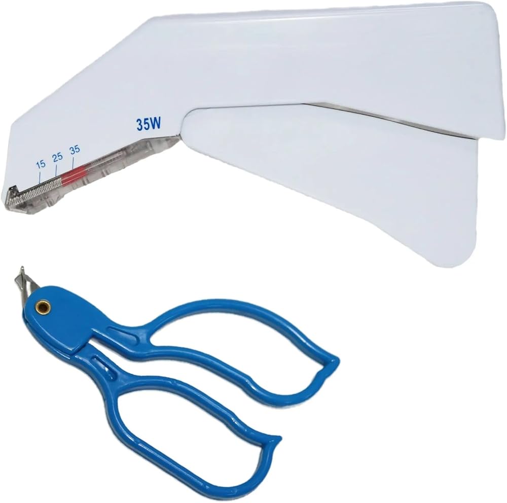 Dentaplex Disposable Skin Stapler with Remover 35 Preloaded Staples Surgical