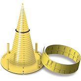 Parker O-Ring Sizer - Rubber O-ring Measurement Tool - Black - 1 Count