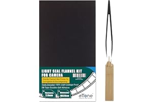 Light Leak Proof Sponge Self Adhesive Baffle Flannel 100x200x2mm Camera Panorama Film Back Graflock Back Repair Mirror Damper