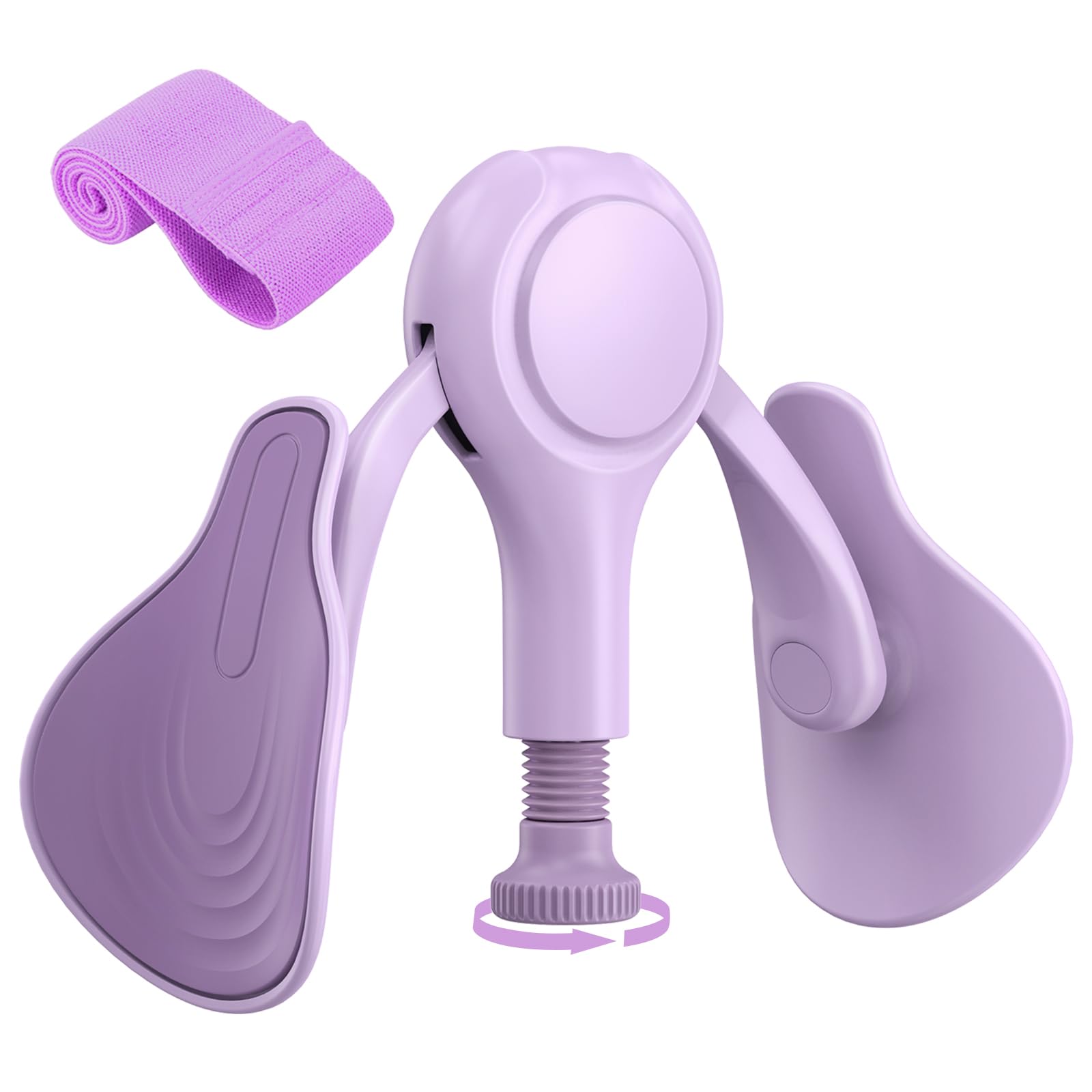 Photo 1 of Pelvic Floor Exercise Device Kegel Exerciser Muscle Trainer 15-70lbs Adjustable for Women/Men, Inner Thigh Exerciser Hip Abductor Machine with Resistance Band, Leg Workout