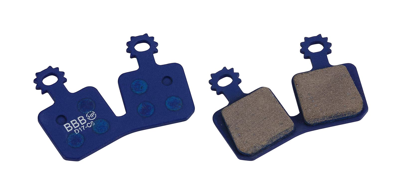 BBB Cycling Bike Disc Brake Pads 1x Pair of Durable Bicycle Disc Brake Pad MTB and Road Bike Compatible with Magura MT5 MT5e and Magura MT Trail (front) DiscStop High Performance BBS-371