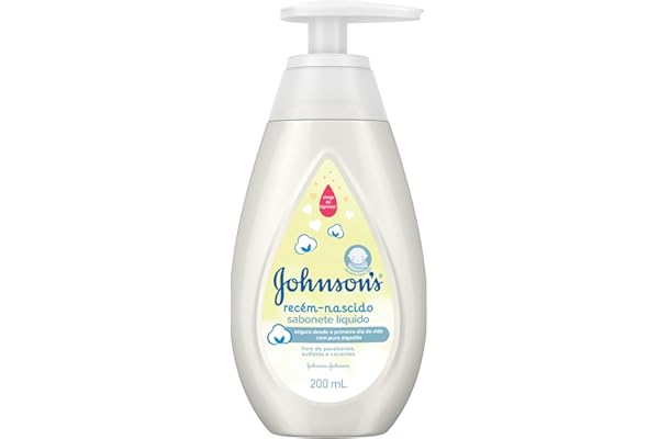 Johnson's Baby Sabonete Líquido Recém Nascido, 200ml