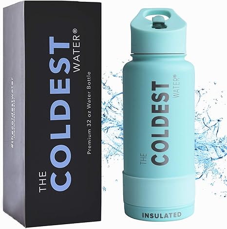The Coldest Sports Gourde Isotherme En Acier Inoxydable Avec