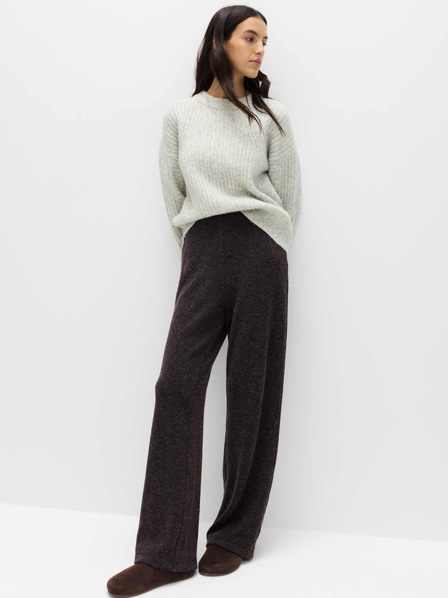 Pantalon Coupe Large côtelé peigné UK 8 (EU 36)