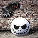 MMTH 1x Funny Halloween Skull Car Antenna Topper Aerial Ball Decoration Toy White