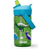 CamelBak Thrive Flip Straw Kids Bite Valve Tritan Renew Water Bottle 14oz
