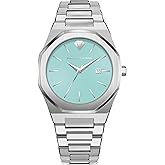 PIERRE RICHARDSON PR5428 Men’s Luxury Watch – Japanese Quartz Movement, Stainless Steel, 41mm, 5ATM Water Resistant, Scratch-Resistant Sapphire Crystal Glass – Classic Dress Watch for Men