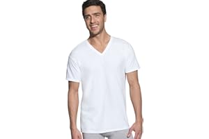 Hanes Ultimate Men's 6-Pack Best V-Neck T-Shirt