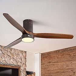 Sofucor 52 Inch Low Profile Ceiling Fans with