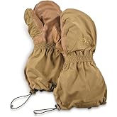 HQ ISSUE U.S. Military Surplus ECW Mittens, Used Coyote Large