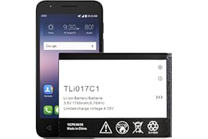 DDONG TLi017C1 Replacement Battery for Alcatel GreatCall Jitterbug Flip Phone, Ideal 4060A (AT&T), Streak 4060O (Cricket)