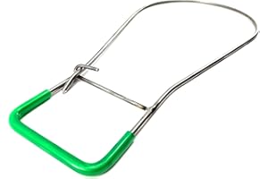 SPEARFISHING WORLD Fish Stringer with Coated Handle | Stainless Steel | for Spearfishing Scuba and Snorkeling