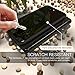 ROYBENS iPhone 7 Plus Case, [Piano-Paint Series] Real 2H [Hard] Scratch Resistant Back Cover [Soft] Enhanced Grip Bumper for iPhone 7 Plus (2016) - Jet Black