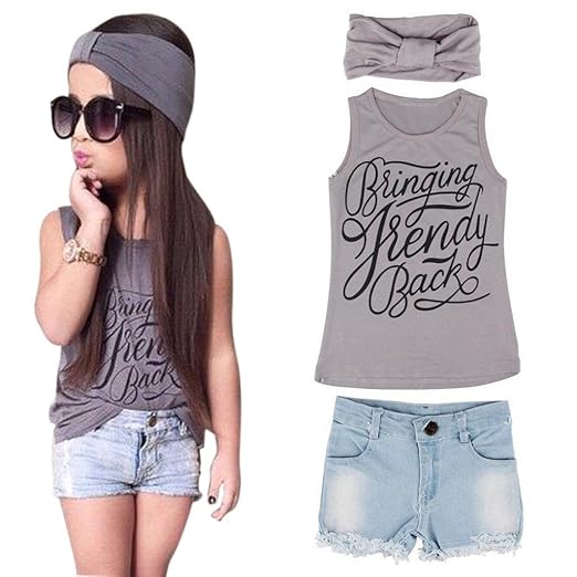 baby girl vest outfit