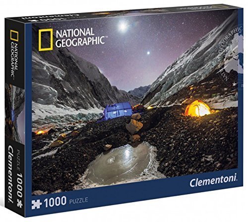 Clementoni 39310 - Champ Omn the Nepal Side of Everest National Geographic Puzzle, 1000 Pezzi by Clementoni