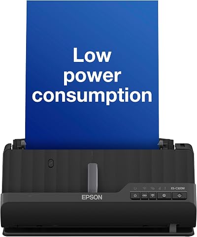 Epson ES-C320W Workforce Ultra-Compact Wi-Fi Scanner 30ppm A4