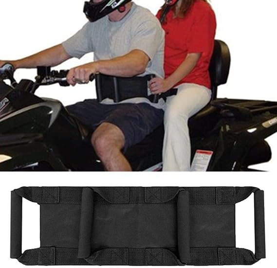 Heitaisi Motorcycle Safety Strap, Passenger Safety Belt Harness, Rider Hold Tight