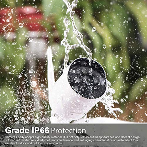 4 Outdoor+Security+Camera+Waterproof+Surveillance