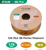 eSUN Silk Metal PLA Filament 1.75mm 1kg Copper Silk finish view 2
